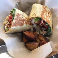 Chikn Bakn Wrap  at VegOut in Bethlehem