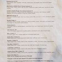 Menu 1 of 2 at VegOut in Bethlehem