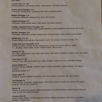 Menu 2 of 2 at VegOut in Bethlehem