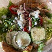 Greek Salad  at VegOut in Bethlehem