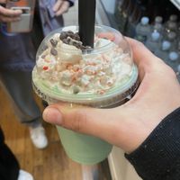 peppermint milkshake (seasonal)  at VegOut in Bethlehem