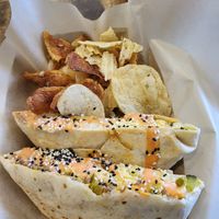 Behold tve Big Mac Crunchwrap! at VegOut in Bethlehem