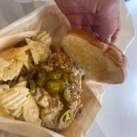 Chicken with spice   at VegOut in Bethlehem