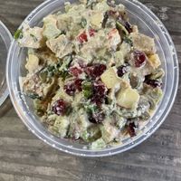 Harvest chicken salad   at VegOut in Bethlehem