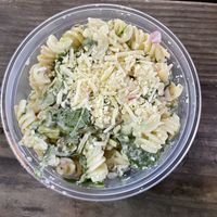 Kale cesar pasta salad   at VegOut in Bethlehem