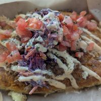 Taco Mac and cheese at VegOut in Bethlehem