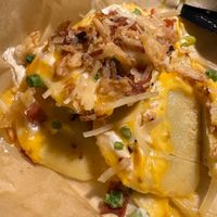 Loaded pierogis #Veganuary at VegOut in Bethlehem