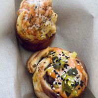 “Puffs” this was the only thing available on Sundays since their kitchen is closed so just grab and go stuff  at VegOut in Bethlehem