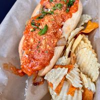 Chicken Parmesan Sandwich at VegOut in Bethlehem