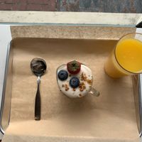 Yogurt parfait  at VegOut in Bethlehem