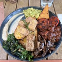 Vegan Big Breakfast is still on the menu and never disappoints   at 63 Degrees in Geelong West