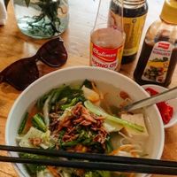 Vegetable pho at Choi Oi in Phan Thiet