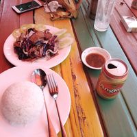 Tofu lak lack at Reggae Bar and Restaurant in Banlung
