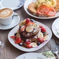 Pancakes breakfast  at Coffeelicious Bakery in Dordrecht