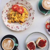 Morning glory breakfast at Coffeelicious Bakery in Dordrecht