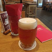 Beer at Five Diner in Nuremberg