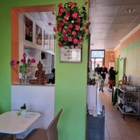 Interior at Vegan Village in Hannover