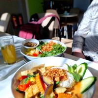 Lunch at Vegan Village in Hannover