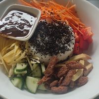 not sure what dish it was, but it was good at Vegan Village in Hannover