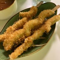 Vegane Schrimps  at Vegan Village in Hannover