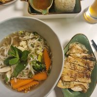Pho & Crispy Duck at Vegan Village in Hannover