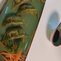 Gyoza at Vegan Village in Hannover