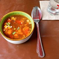 Soup  at Vegan Village in Hannover