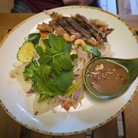 VN8 Pho Xao mit veganem "Ente" at Vegan Village in Hannover