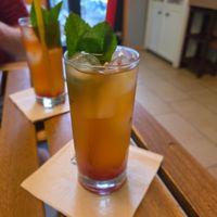 selbstgemachter Jasmineistee at Vegan Village in Hannover