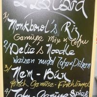 Menu at Vegan Village in Hannover