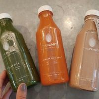 Juice to go! These are great to have in the fridge. at The Plant Cafe Organic - Marina Cafe in San Francisco