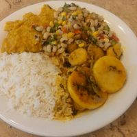 Moqueca com pirão at Agavegan in Vila Velha