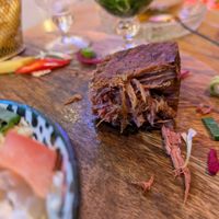 3D-printed steak at House of Seitan in Gdansk