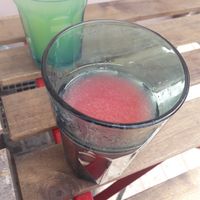 Watermelon lemonade at House of Seitan in Gdansk