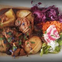 Gulasz at House of Seitan in Gdansk