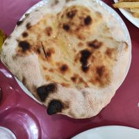 Naan bread at Govindas in Tenerife