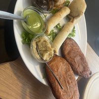 Mixed starter for 2  at Govindas in Tenerife