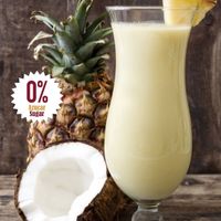 Piña Colada at Govindas in Tenerife