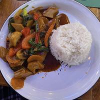 Pad Krapow vegan  at Zaap Thai Street Food in Newcastle Upon Tyne