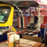 Tuk tuk at Zaap Thai Street Food in Newcastle Upon Tyne