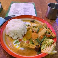 Pad Prik Gang Tofu. Okay.. at Zaap Thai Street Food in Newcastle Upon Tyne