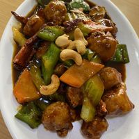 King Po “Chicken”   at Happy Sambodi Vege Restaurant in Kuala Lumpur