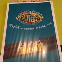 Menu at Suphas in Plymouth