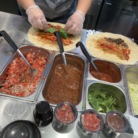 Prep at Barburrito in West London