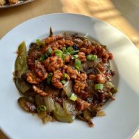 Sweet & spicy vegan bowl  at The Walnut in Des Moines
