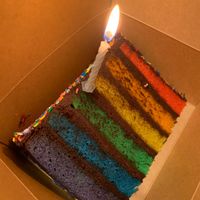 Chocolate rainbow at Pie Pie My Darling in Chicago