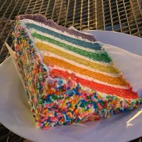 Vanilla rainbow  at Pie Pie My Darling in Chicago