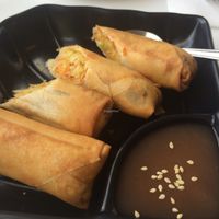 Vietnamese spring rolls  at Loving Hut in Phoenix
