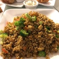 Guru Fried Rice, with brown rice  at Loving Hut in Phoenix