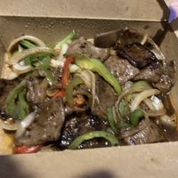 Mongolian "beef” wok #Veganuary at Loving Hut in Phoenix